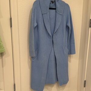 Fashion Nova Light Blue Cardigan